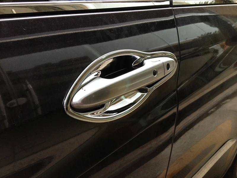 ABS Хромированная дверная ручка Чаша крышка чашки полость отделка вставка