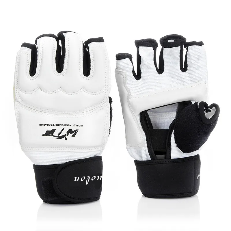Taekwondo Gloves Fighting Hand Protector WTF Approved Martial Arts Sports Guard PU Leather Fitness Boxing |