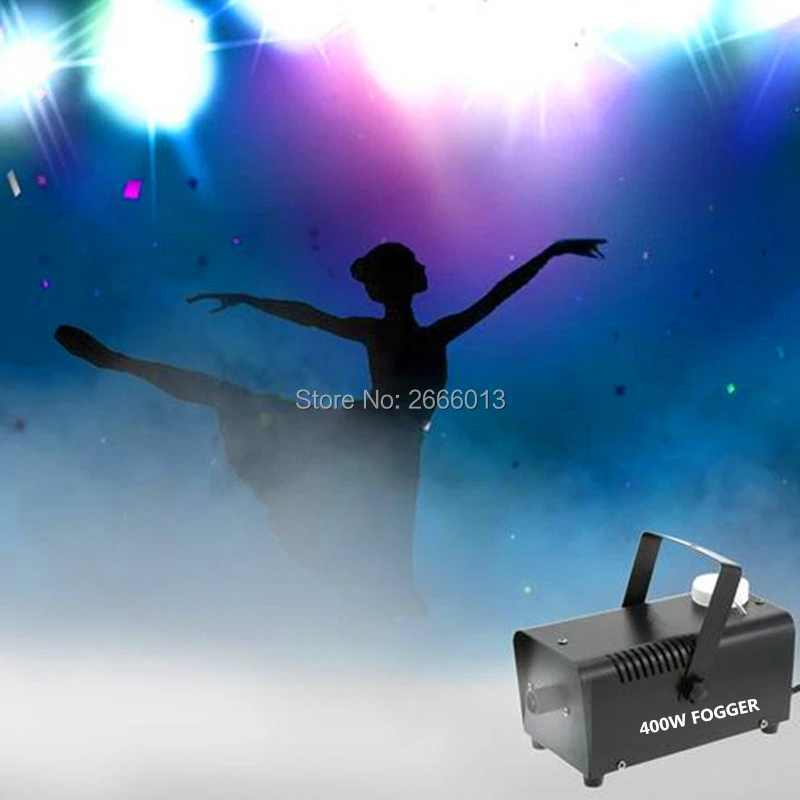 

Mini 400W Smoke Machine /Pump DJ Disco Fog Machine/ Disco Home Party Fog Sprayer/Wireless Remote Control Stage Fogger Ejector