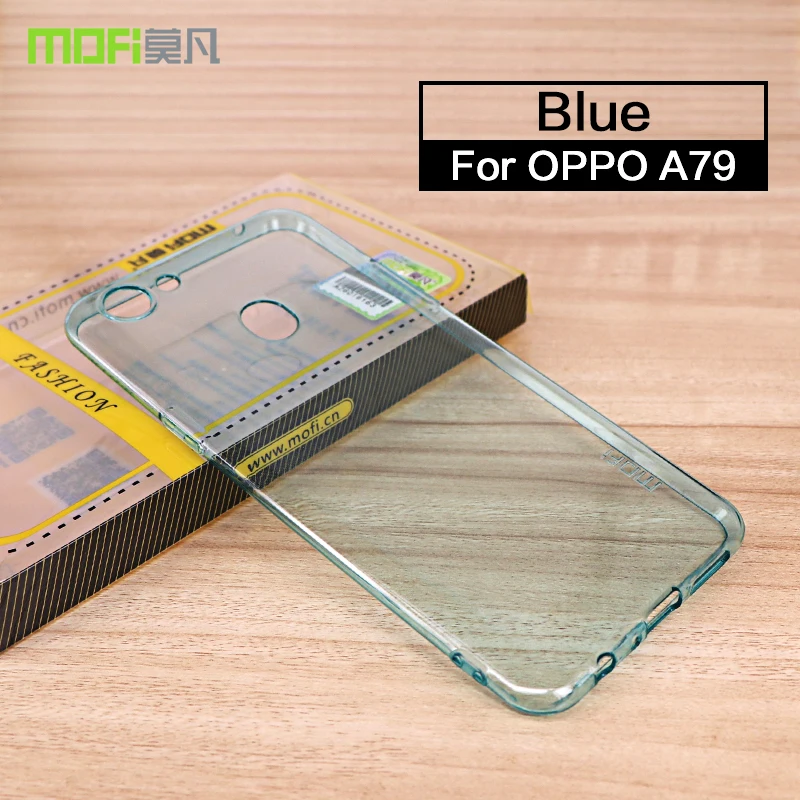 Для OPPO A79 100% Оригинальный MOFi ультратонкий ТПУ гелевый Силиконовый мягкий