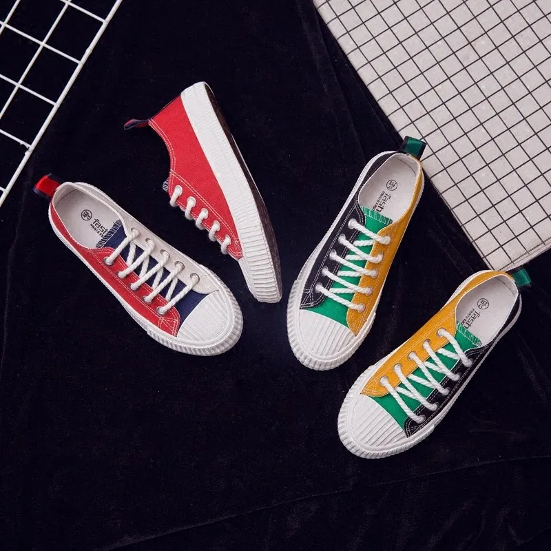 Женская Весенняя обувь 2018 классические кроссовки для скейтбординга однотонная