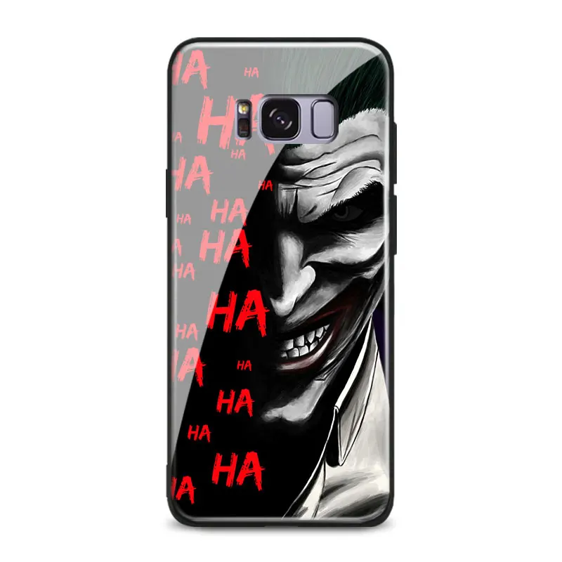 AE 1642 Мягкий силиконовый чехол для телефона Joker из гладкого стекла для samsung Galaxy S7 Edge S8 S9 S10e S10Plus Note 10 8 9 10 PLUS - Цвет: AE 1642