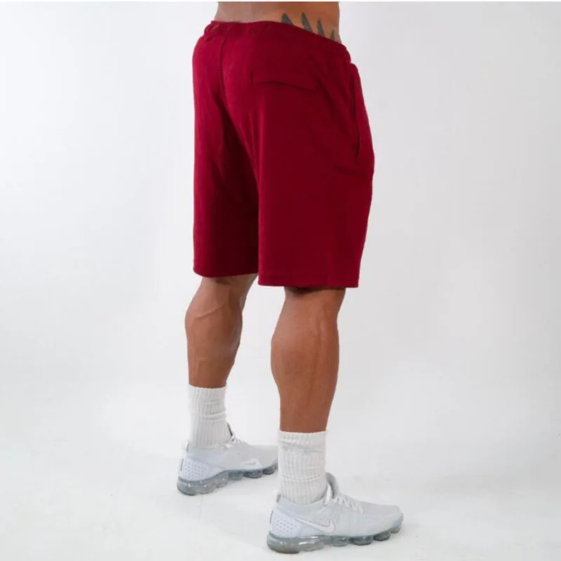 Мужские шорты летние повседневные для фитнеса джоггеры модные мужские штаны с