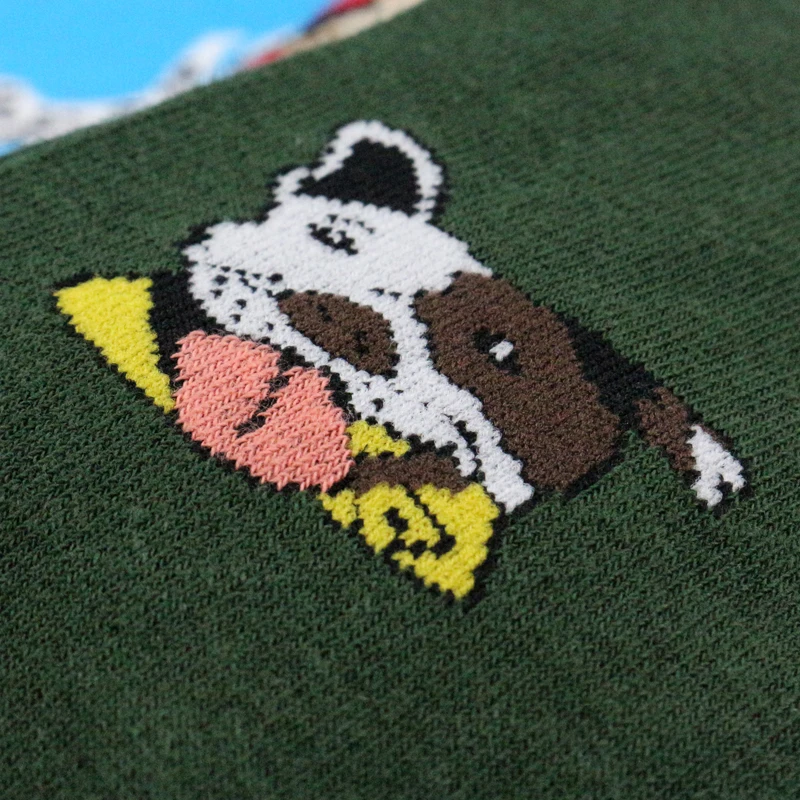 Crew Cool Socks Hosiery Dog Pet Pug Shiba Inu Beagle Buldog Socks Women Men Unisex Winter Cotton Happy Socks Male