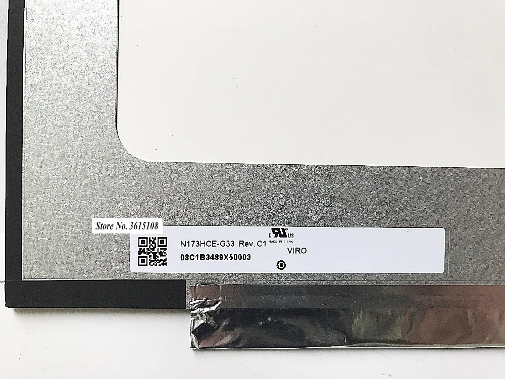 Внешний ЖК экран 17 3 дюйма 40 контактов FHD 144 x 72% Гц IPS NTSC замена панели|ЖК-экран для