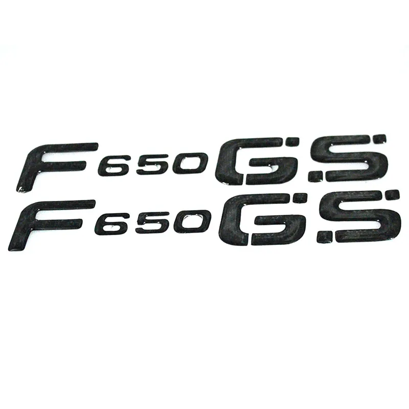 Черная карбоновая эмблема мотоцикла наклейка с 3D логотипом колесного бака F650GS
