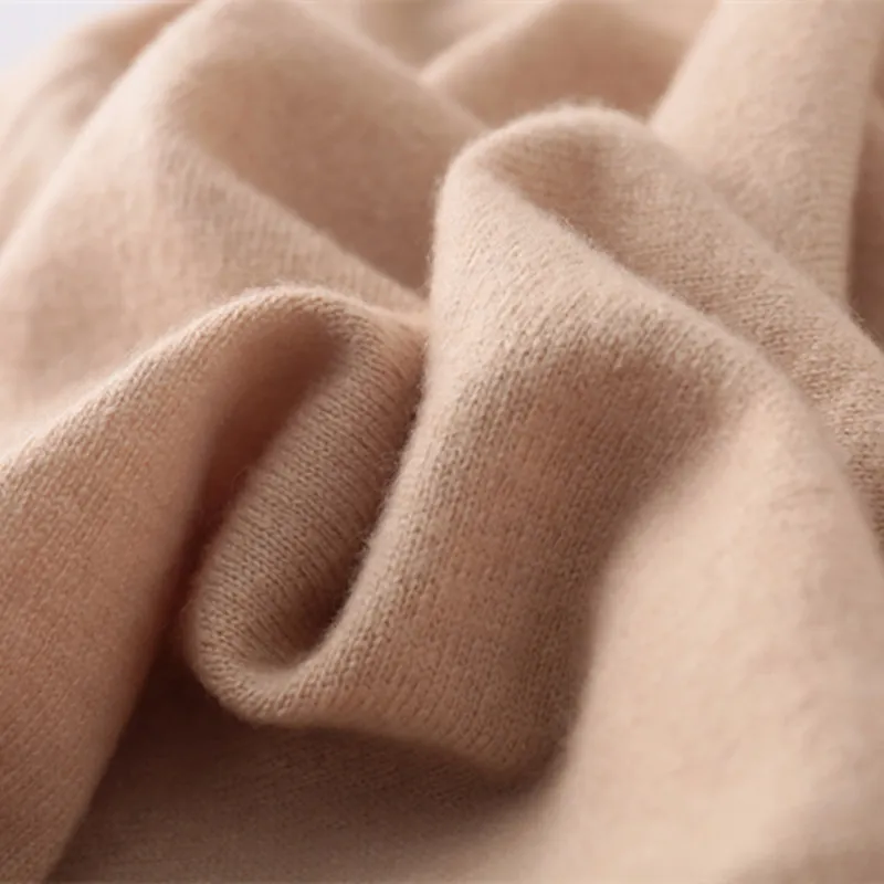 

Cashmere sweater female 2019 spring new patchwork round O neck slim thin short-sleeved casual wool sweater knitted top blouse