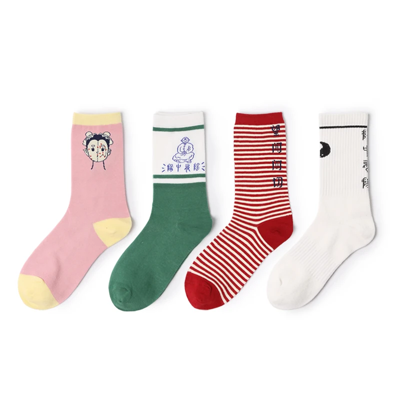 VVQI harajuku art/носки с героями мультфильмов для девочек уличная одежда в стиле хип хоп