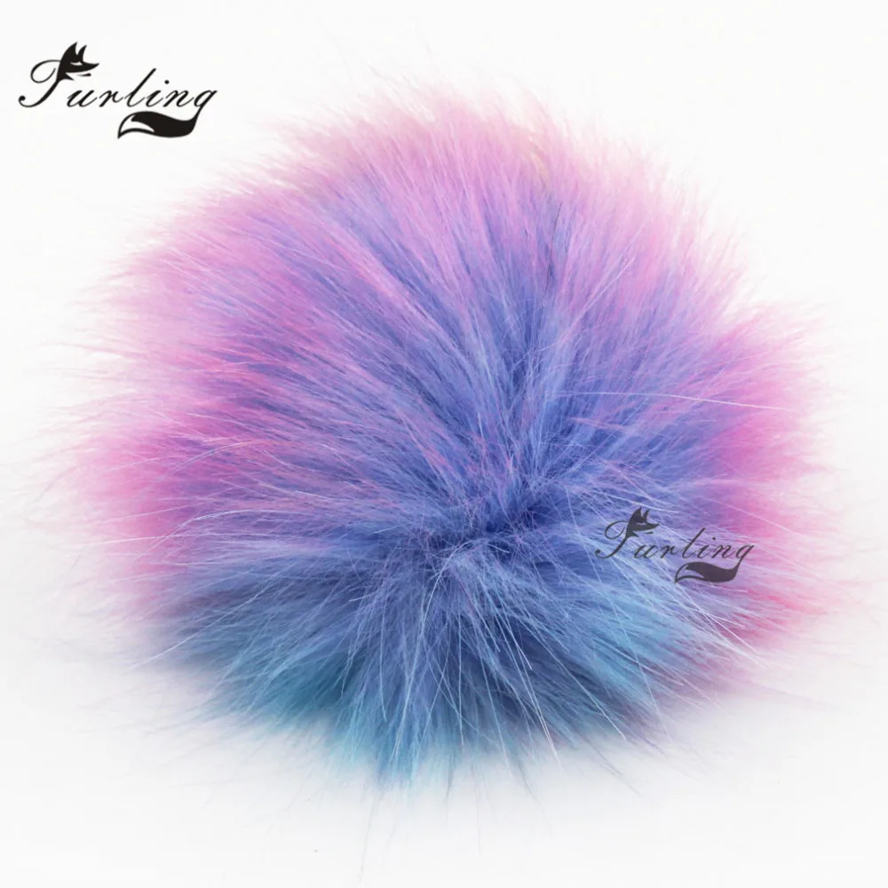 Пушистый помпон из искусственного лисьего меха 10 см|pom ball|fluffy pom pomfluffy balls |