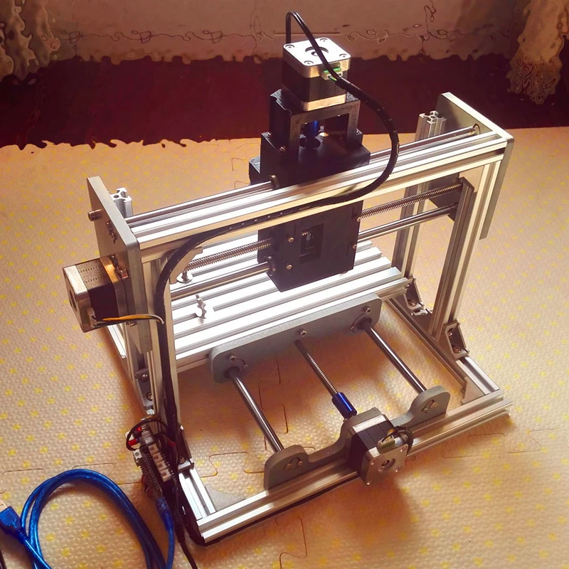CNC 2417 GRBL контроль Diy Высокая мощность лазерная гравировка машина 3 оси деревянный
