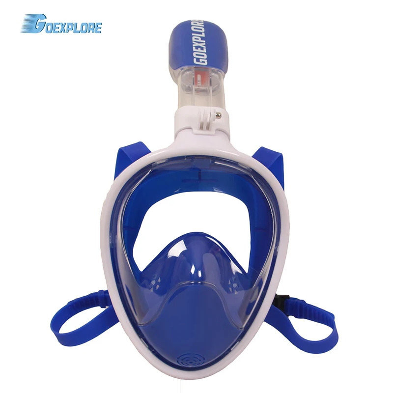 Goexplore ore маска для дайвинга Анти-туман Полная Маска Для Сноркелинга лица трубка