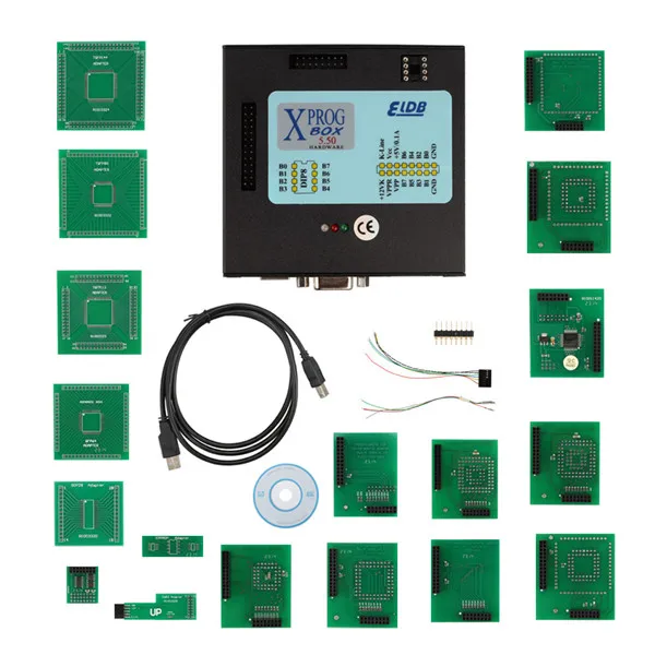 Последняя версия XPROG-M V5.50 металлическая коробка Xprog M ECU Программатор инструмент