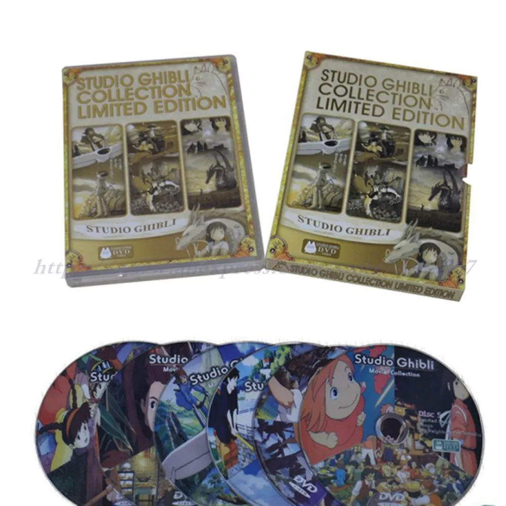 Hayao Miyazaki & STUDIO GHIBLI Коллекционная Ограниченная серия 6DVD 18 лучших