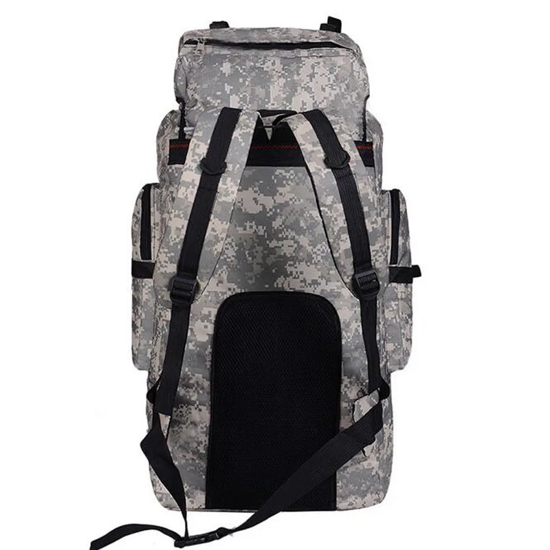 70L Waterproof Men Climbing Hiking Military Tactical Backpack Camping Mountaineering Outdoor Sport Army Rucksack Bag | Спорт и