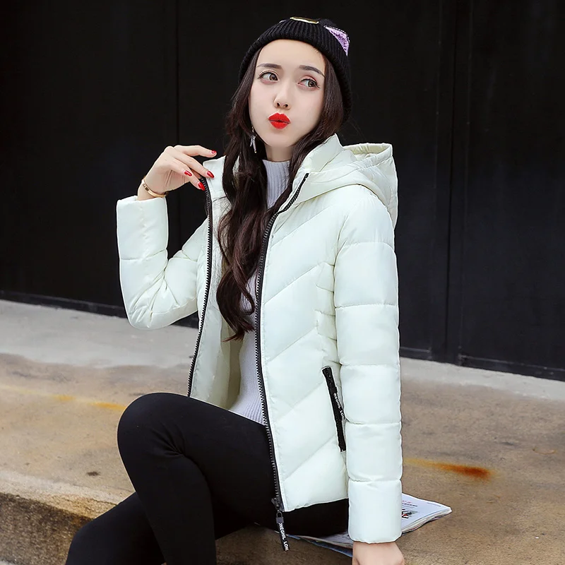 SaHezeng 2017 Women Parkas Cotton-Padded Jacket Short Thick Winter Coat Woman Slim Female Outerwear Parka Plus Size WP9 | Женская одежда