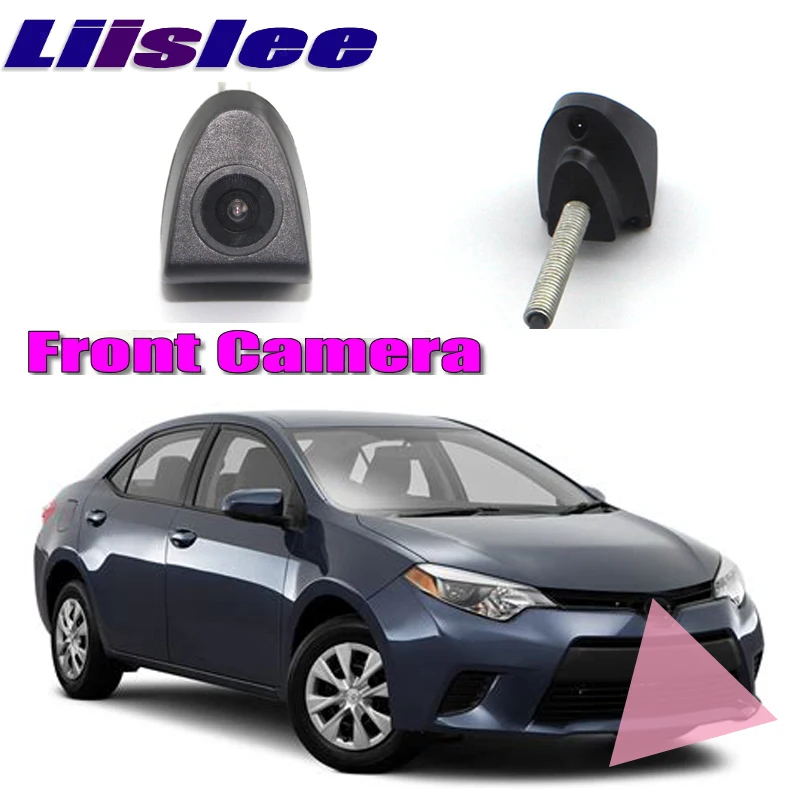 Для Toyota Corolla E140 E150 E160 E170 E180 E210 2006 ~ 2020 Передняя камера с логотипом автомобиля