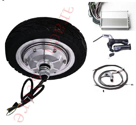 8&quot 350W 36V disc brake electric wheel hub motor scooters skateboard kit bicicleta electrica | Спорт и развлечения
