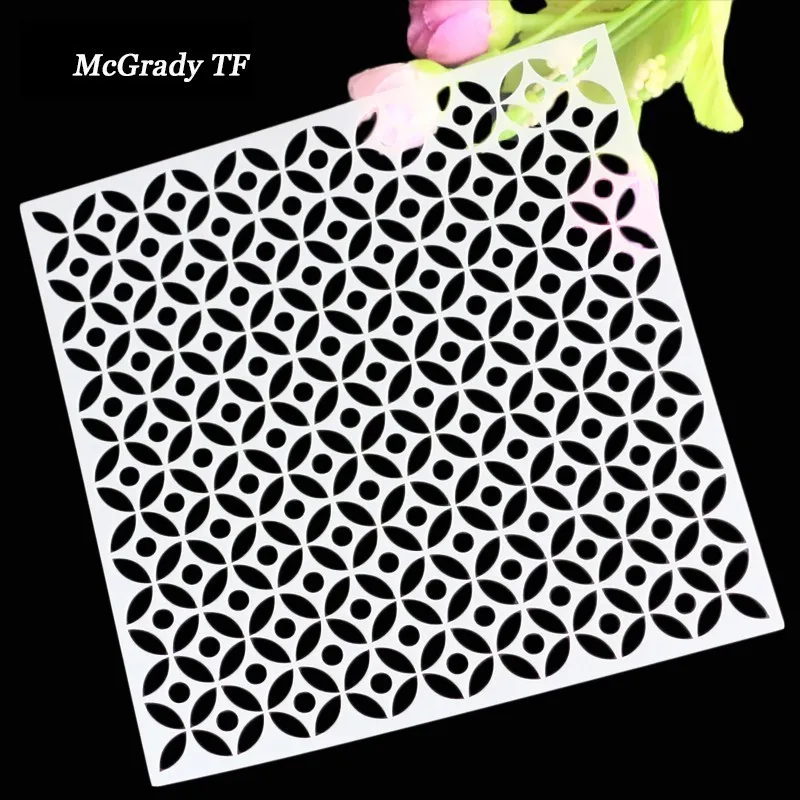 Трафарет для торта наслоения Трафареты DIY Скрапбукинг фото украшение альбома