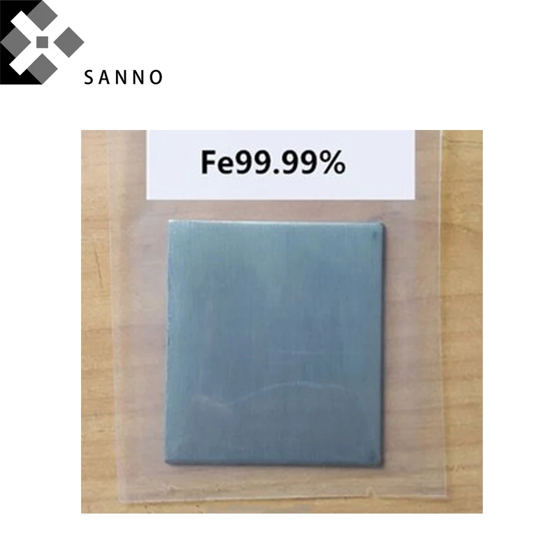 Железная пластина 99.99% чистоты индивидуальный железный лист для научных