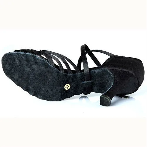 1 пара розничная продажа в наличии женская обувь для латинских бальных танцев на