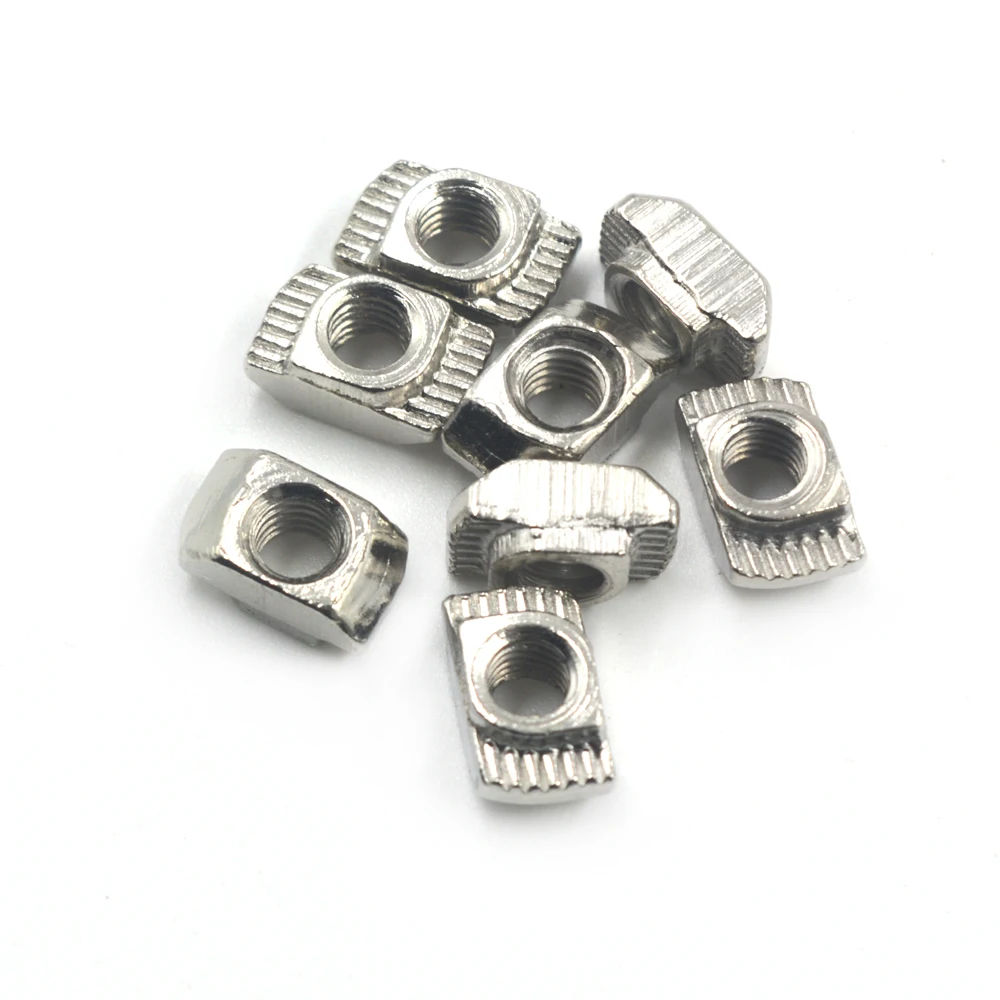 Т образная скользящая гайка из углеродистой стали серии 30 блочные гнездовые