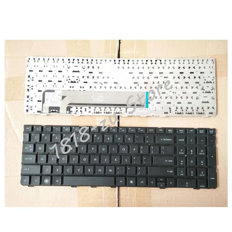 YALUZU новая английская клавиатура для hp ProBook 4530 S 4535 S 4730 S 4735 S серия Черная клавиатура с раскладкой стандарта США без Рамка для ноутбука клавиатура