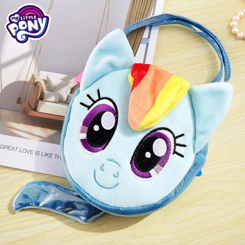 Новинка года My Little Pony детская сумочка мультфильм Сумерки блеск Пинки Пирог Радуга тире милый маленький кошелек для монет для девочек Сумка - Цвет: C