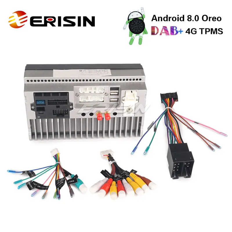 Erisin ES7841U 7 "Универсальный 2 Din HD Android 8 0 Автомобильный мультимедийный MP4 давления