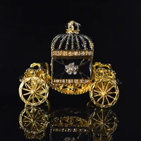 qifu europe art craft beautiful carriage jewelry box
