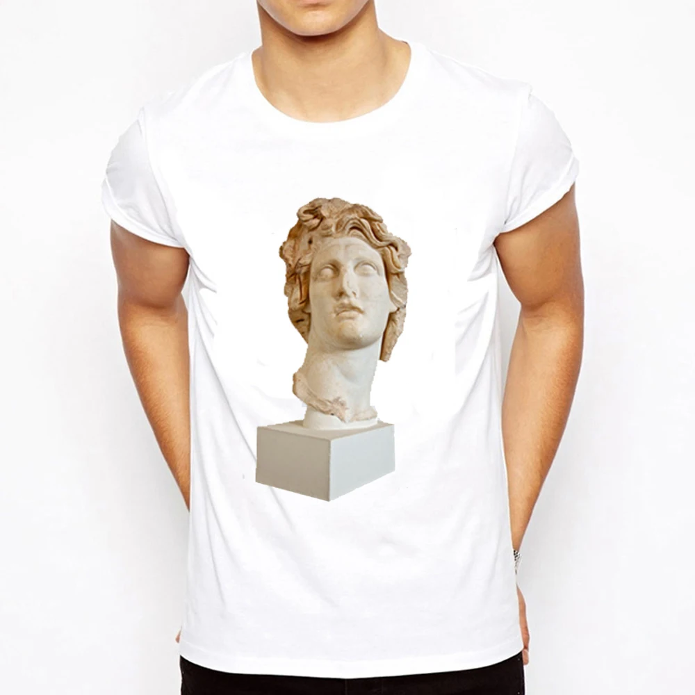Vaporwave 3D геометрическая Футболка мужская летняя модная повседневная японская