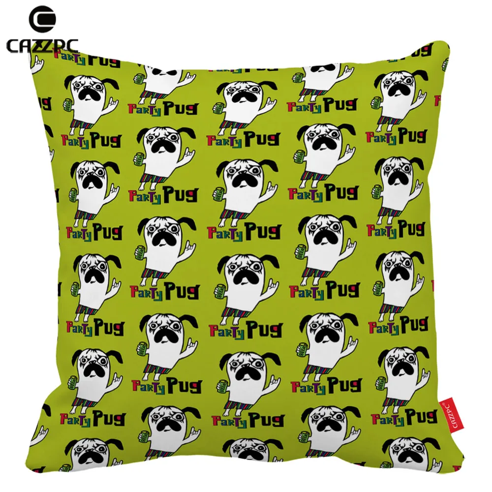 Радуга оленей Foxy зебры партии Мопс Слоны дельфины принт декоративная наволочка