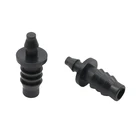 Заглушка для оросительной трубки с зазубринами 14 дюйма и 38 дюйма, инструменты для шлангов, сельскохозяйственная Оросительная труба соединений, 20 шт.