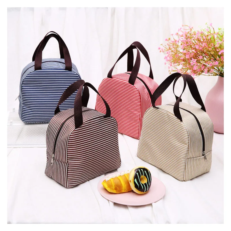 Небольшая изолированная сумка для ланча напитков в холодильнике Портативная