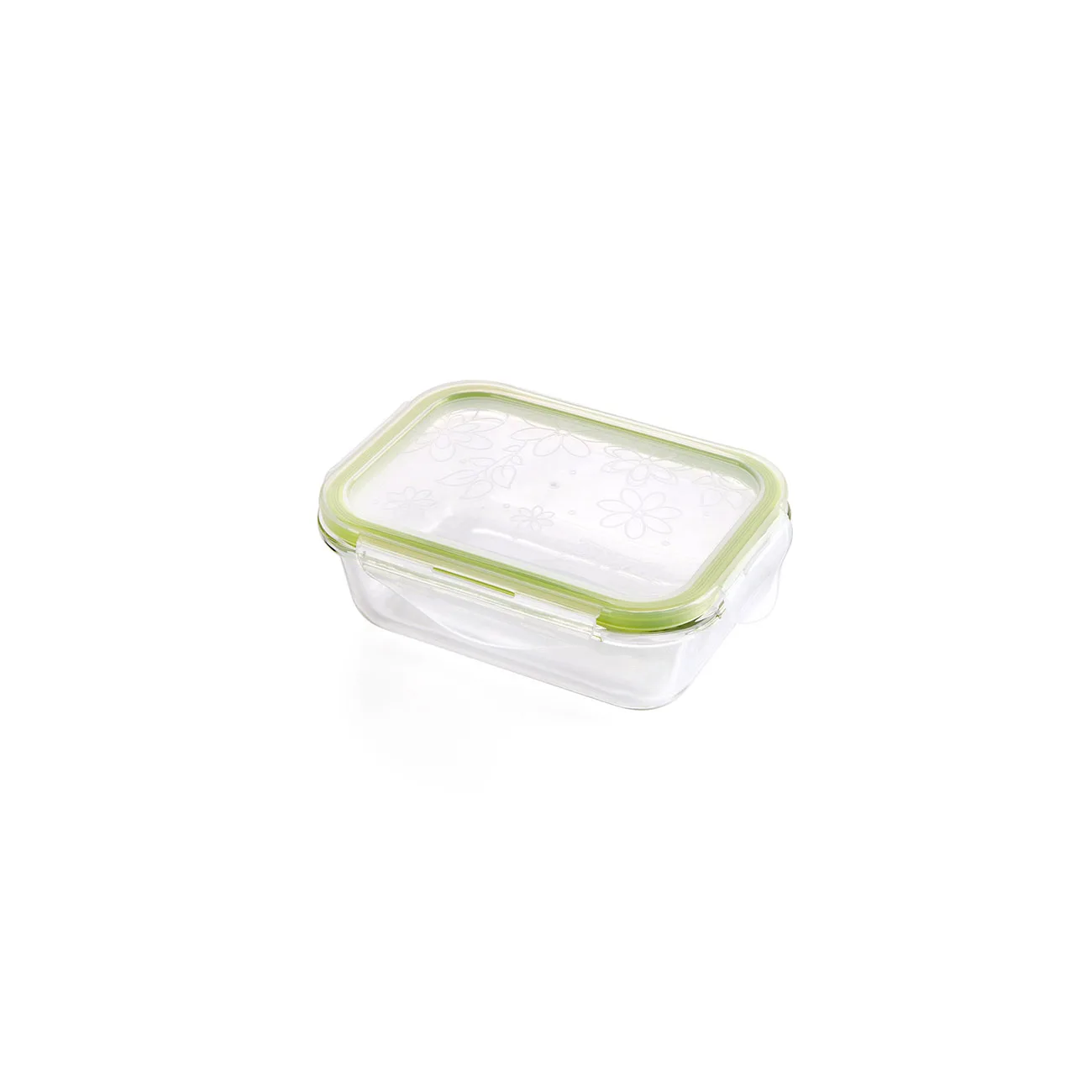 Rectangle 700ml 980/800 мл стеклянный Ланч-бокс подходит для нагревания в микроволновке холодильник запаянный герметичный контейнер для еды прозрачный боросиликатный Bento box - Цвет: Rectangle 700ml