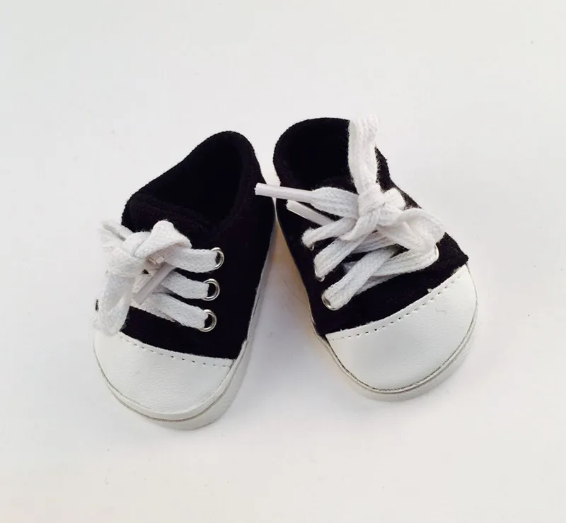 NEW ARRIVE black shoes&ampsport shoes &ampwalking fit 18 inch American girl dolldoll accessories387 | Игрушки и хобби
