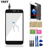 5 mobile phone touch glass for huawei y3 2017 cro u00 cro l02 cro l22 touch screen digitizer panel tools free protecotr film