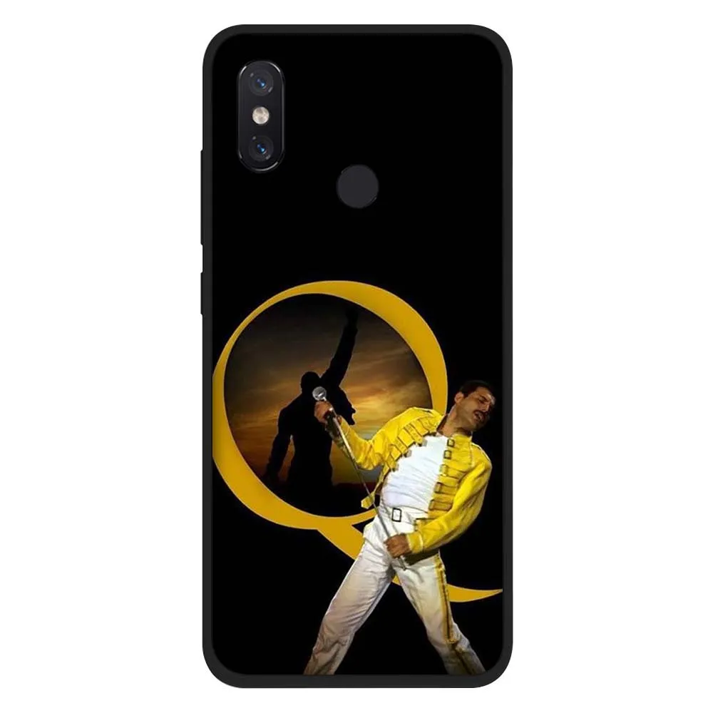 17 WEBBEDEPP Фредди Меркури Queen ремешок чехол для телефона из ТПУ с принтом "для Xiaomi mi 8 A2 Lite A1 9 SE mi x 2s Max мы собрали воедино 3 для POCOPHONE F1 мягкий чехол - Цвет: 17
