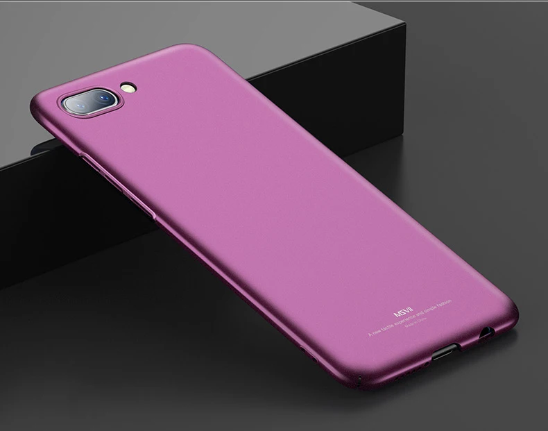 Чехол для Honor 10 9 Lite MSVII Жесткий PC легкий матовый чехол ультра тонкий матовый чехол для Huawei Honor 8 9 10 Lite чехол для телефона