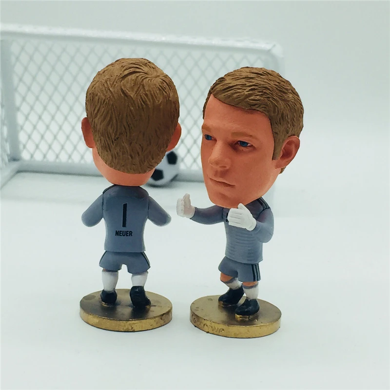 Soccerwe Футбол Звезда мультфильм кукла #1 # Нойер Кан мини фигурка белый комплект|soccer