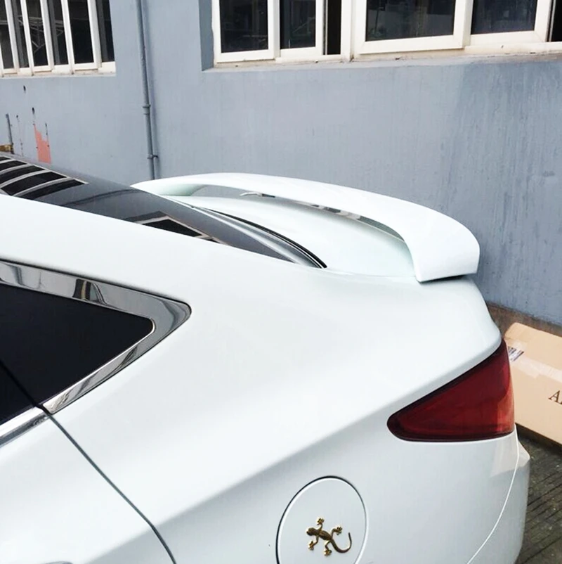 Car Styling ABS Plastic Unpainted Color Exterior Rear Trunk Wing Boot Roof Lip Spoiler Fit For Hyundai Verna 2010 2011 2012 2013 |