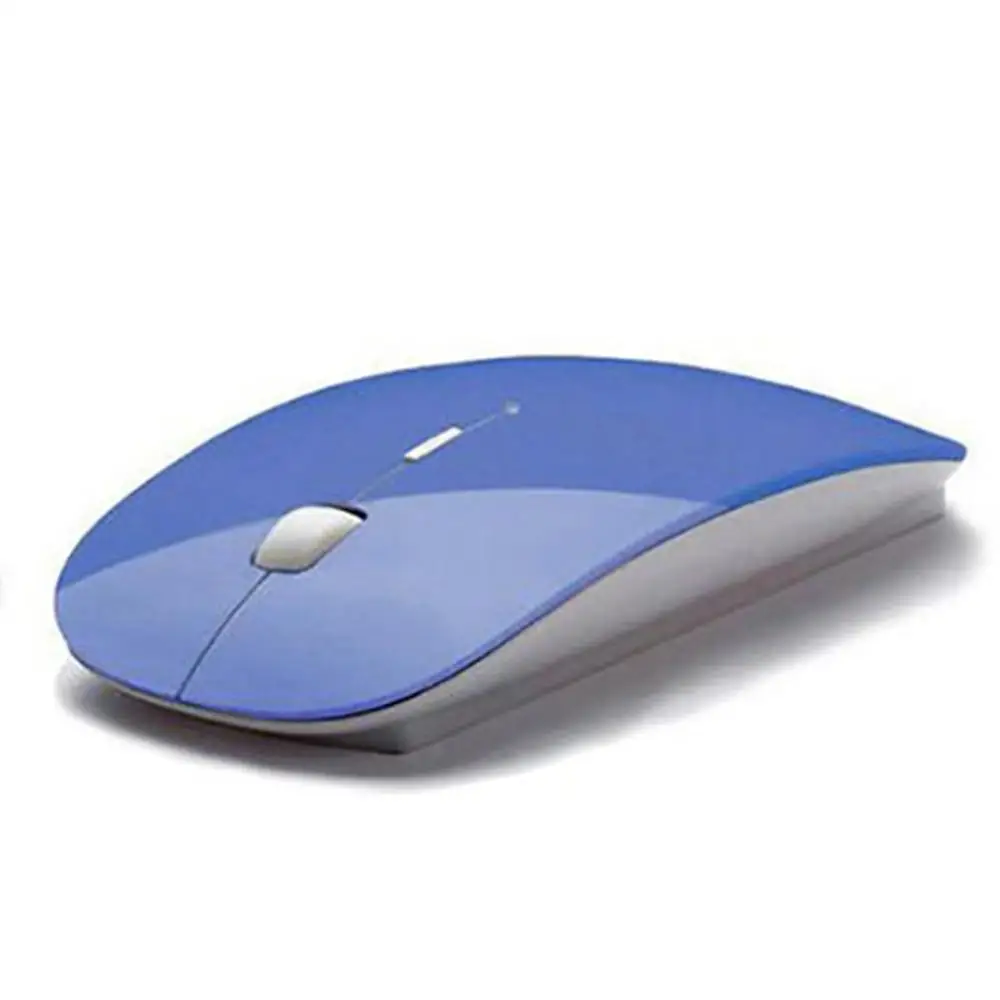 blue mouse Оптическая мышь для ПК, ноутбука, 2,4 ГГц, игровая мышь, 2,4G, Wifi, 1000 dpi, игровая мышь, USB, Беспроводная игровая оптика, мыши, дропшиппинг, mause - Цвет: blue mouse