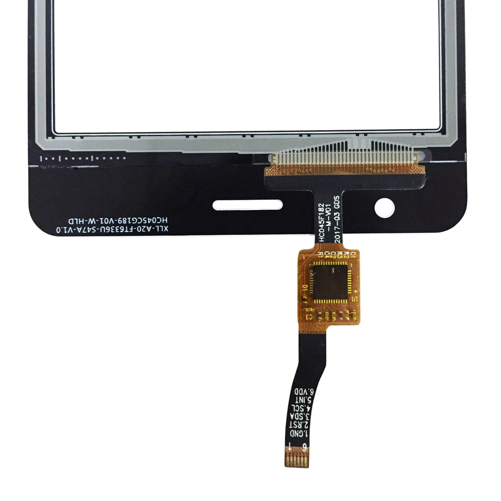 WEICHENG For NOMI i4510 Touch Screen Digitizer Sensor Front Glass Panel for screen phone +free tools | Мобильные телефоны и