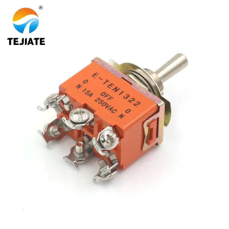 Микропереключатель E-TEN1322 рычажный переключатель 6 pin head 3 класс переключатель двухполюсный двойной переключатель блока питания