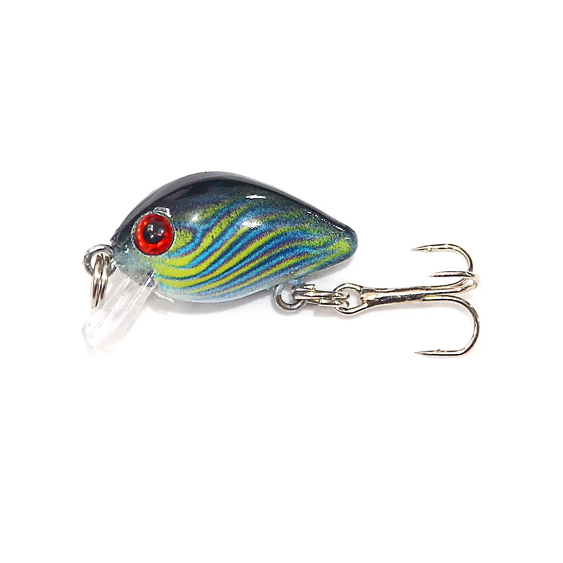 HAODIAOZHE Crankbait Рыболовная Приманка Minnow приманки 2 5 см 1 7 г Topwater плавающие Isca