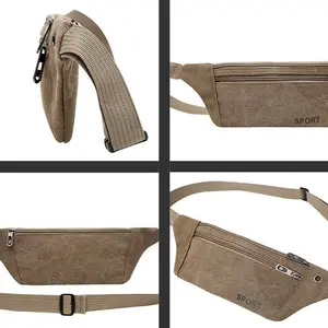 Прочная Мужская поясная сумка, дорожная поясная сумка, военный тактический кошелек для бега, сумка для денег и телефона, 2020