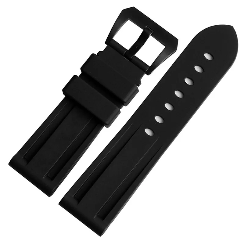 Ремешок силиконовый водонепроницаемый для часов аксессуары Panerai PAM00362 PAM00233 PAM00024 22