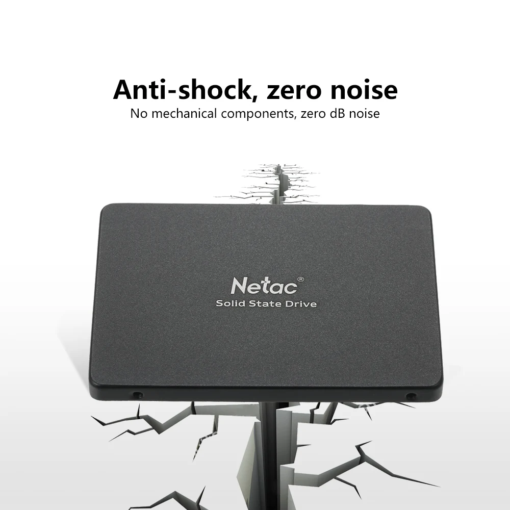 Netac N600S 720GB SSD 2.5in SATA6Gb/s TLC Nand флэш-накопитель твердотельный накопитель Вход 32 Мб Кэш с R/W до 500/400 МБ/с