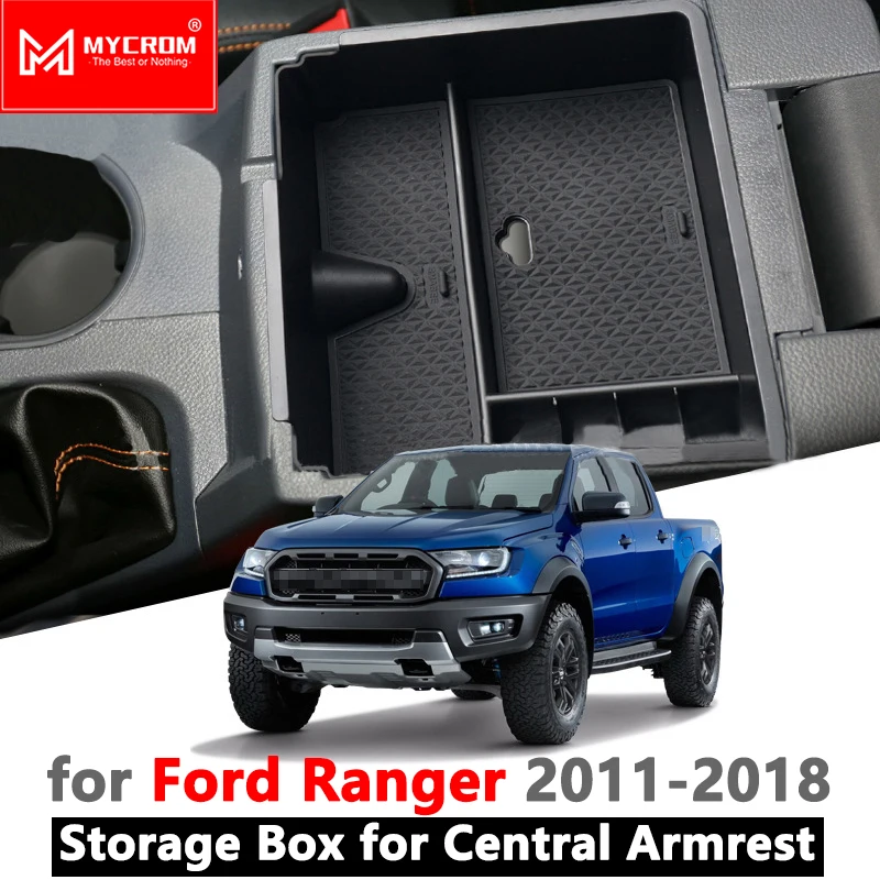 Ящик для хранения подлокотников автомобильный Органайзер аксессуары Ford Ranger 2011