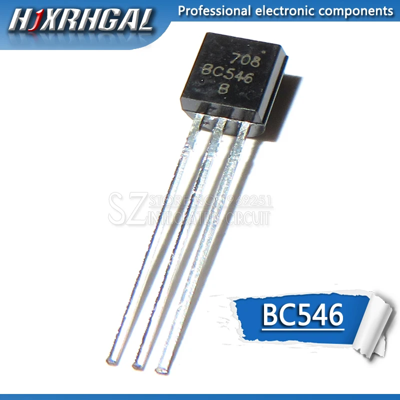 100 шт. BC546B BC547B BC547C BC556B BC557B BC558B BC558C BC559B BC639 BC640 TO92 триодный транзистор HJXRHGAL |