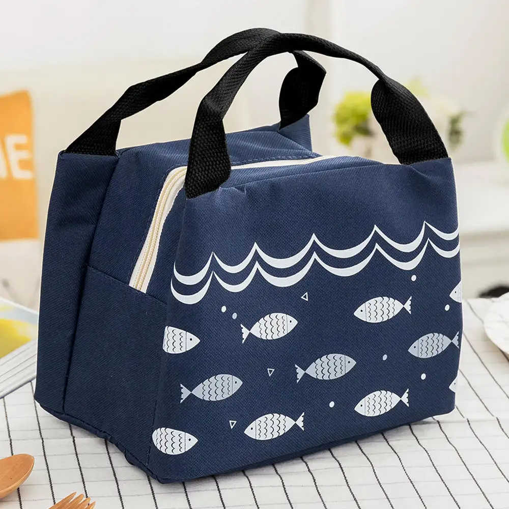 Портативный Термоизолированный кулер Bento сумка для обедов Tote Kids женская сумка для хранения пикника сумка на молнии пакет изоляции